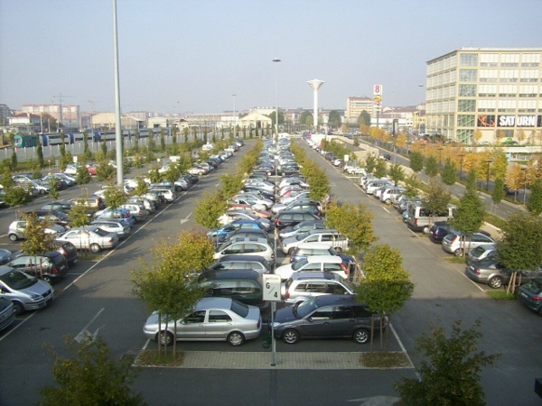 Parking Lot at Fiat Lingotto, Turin, Italy