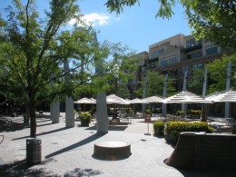 Public Plaza at Belmar, with Adjacent Loft (D. Saitta)