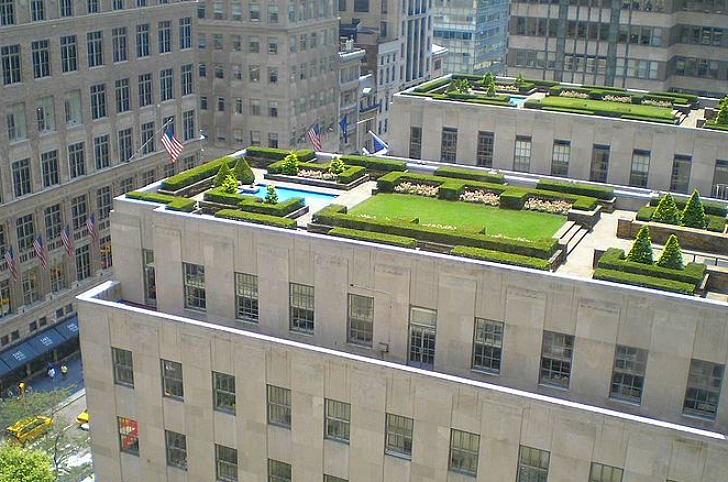 Roof Garden, Rockefeller Center, New York